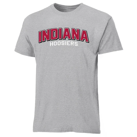 NCAA Indiana Hoosiers Short Sleeve Tee,Large, Oxford, Large Cover