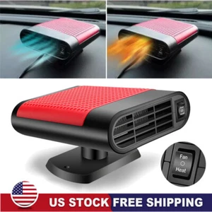 12V 1200W Car Heater Portable Electric Heating Fan Defogger Defroster Demister - Picture 1 of 16