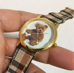 Teddy Bear Analog Quartz Women Retro Watch Vintage 682915089 - Picture 1 of 4