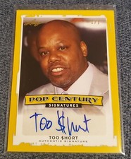 Leaf Pop Century Too Short Autograph Too $hort 2014 #BA-T$ Hip Hop RARE! 1 Of 1