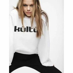 Diesel Mujer Blanco F-Just-XA-FL Cuello Redondo Embellecido Sudadera Talla S  - Imagen 1 de 15