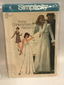 Simplicity Sewing Patterns 6658 Misses Ladies Dress Jacket Size 8 Bust 31 1/2" - Picture 1 of 3