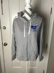 Victoria Secret Pink Collegiate NWT Kansas University Hoodie Long Sleeve Size M - Picture 1 of 8