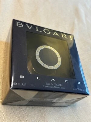Black Bvlgari for Unisex 1.5 oz / 40ml Eau de Toilette - Factory Sealed - - Image 1 of 4