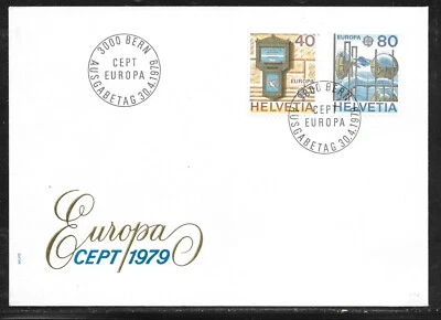 SWITZERLAND 30/4/1979 F.D.C. EUROPA SG975/6 - Image 1 of 2