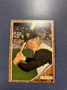1962 Topps - #353 Bill Mazeroski VG @QJ27 - Foto 1 di 1