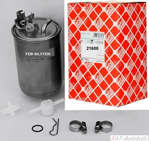 Komplett-Set Dieselfilter FEBI Kraftstofffilter Vorwärmventil O-Ring VW T4 diver - Bild 1 von 1