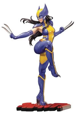 MARVEL WOLVERINE LAURA KINNEY BISHOUJO STATUE ACTION FIGURE *GENUINE KOTOBUKIYA* Foto 1 de 4