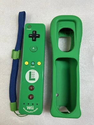 Nintendo Wii Motion Plus Mario Luigi Remote w/ Sleeve - Image 1 of 4