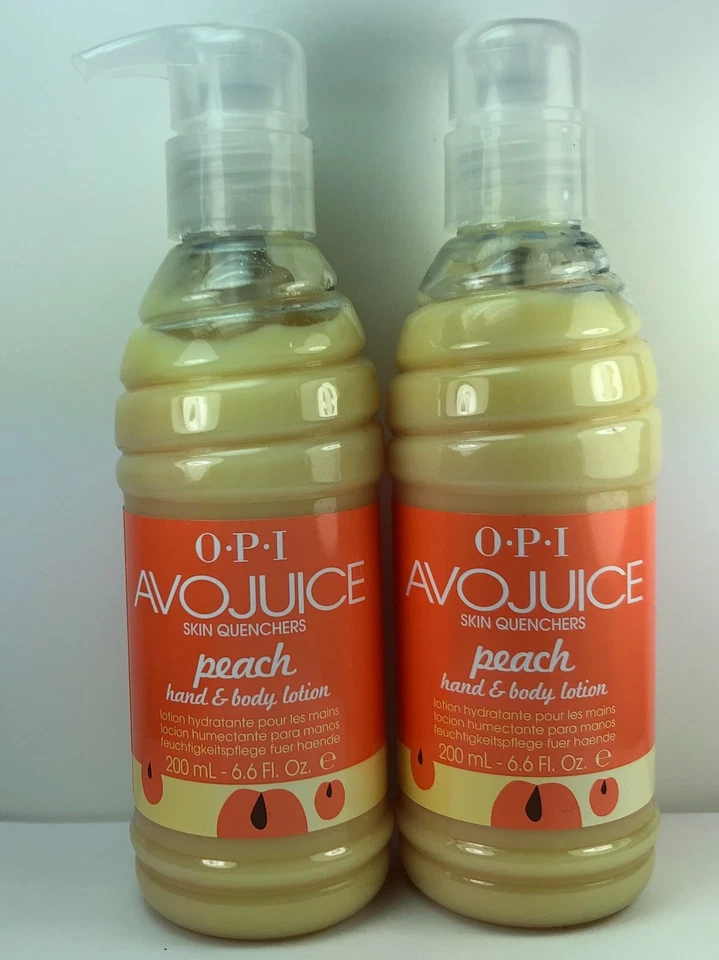 Loción para manos y cuerpo OPI Avojuice Skin Quenchers MELOCOTÓN 200 ml - 6,6 fl. oz Foto 1 de 1
