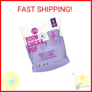 Boomchickapop, Kettle Corn Sweet Salty 6 Count, 1 Ounce - Picture 1 of 2