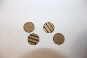 Leisurcor Tokens 23mm - 10 lbs. 11 oz.(Approx Lot of 900+) - Picture 1 of 1