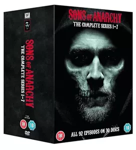 Sons Of Anarchy Seasons 1-7 - Drama/Englisch/Charlie Hunnam/Katey Sagal # 30 DVD - Foto 1 di 1