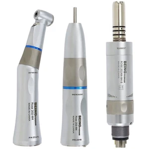 BEING Dental LED Low Speed Gegenwinkel gerade Handstück Luftmotor 6 Loch KAVO - Bild 1 von 121