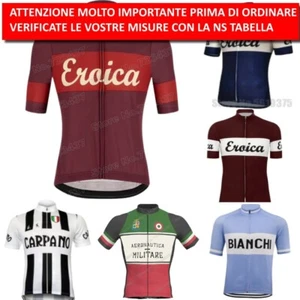 MAGLIA CICLISMO VINTAGE RETRO eroica legnamo ecc. in LYCRA verifica taglia prim - Bild 1 von 118