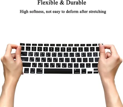 Korean Language Silicone Keyboard Cover Old Version MacBook Air 13" MacBook Pro - Image 1 of 4