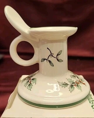 Spode Christmas Tree Low Candle Holder - H2 Excellent Used Condition  - Image 1 of 4