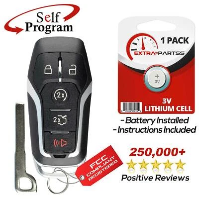 For 2016 2017 2018 Lincoln MKX Keyless Entry Car Remote Smart Prox Key Fob - Image 1 of 4