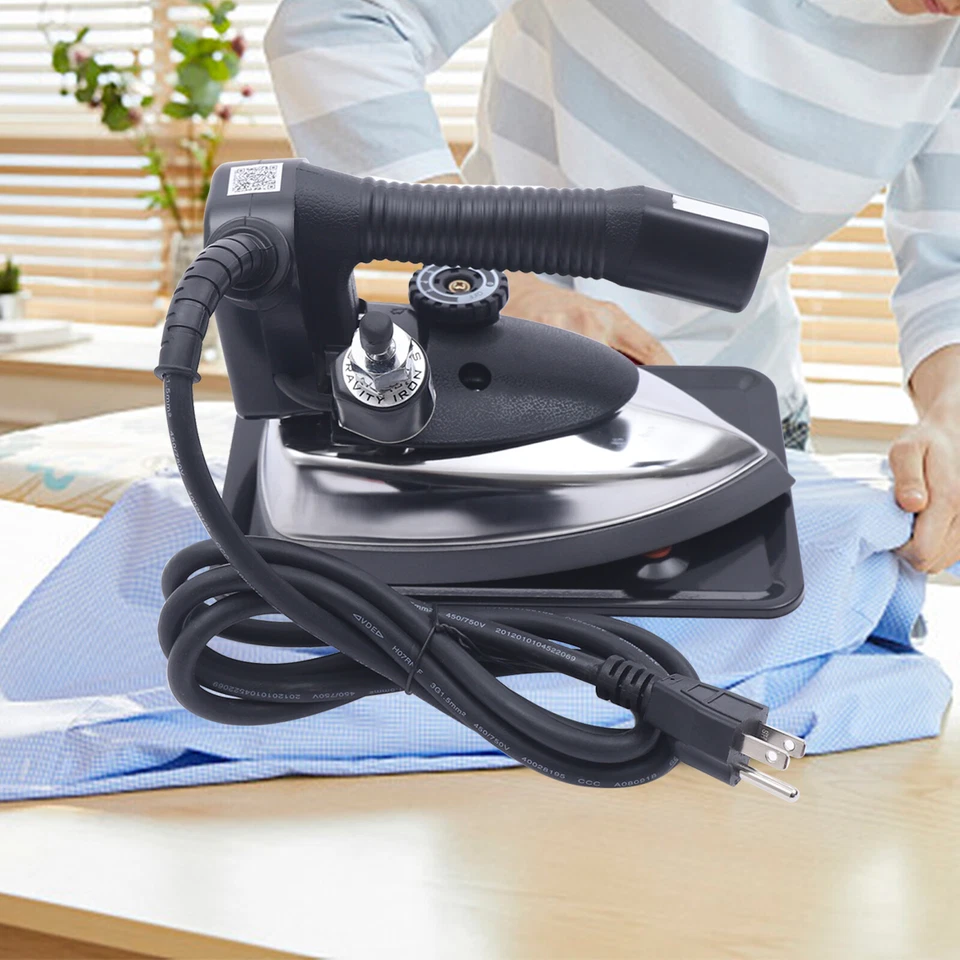 Professional Gravity Feed Industrial Electric Steam Iron Industrial Iron Machine - Image 1 of 4