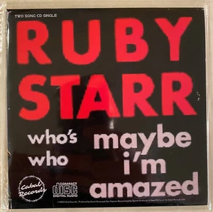 RUBY STARR Maybe I'm Amazed / Who's Who NEU VERSIEGELT 2-Track CD Single - Bild 1 von 2