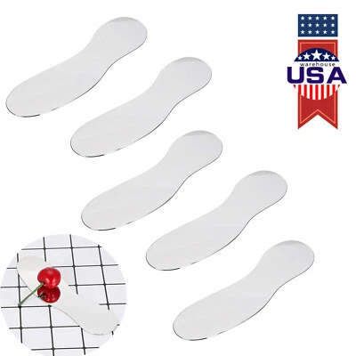 1-5Pcs Dental Ortho Intra-oral Steel Photographic Mirror Reflector Occlusal #12 - Image 1 of 4
