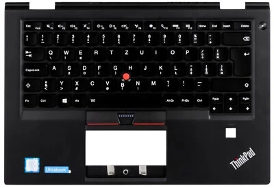 Original Testatur Lenovo THINKPAD X1 Carbon 4th Gen RVC-85CB SB30K66568 Qwertz - Imagen 1 de 2