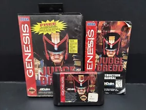 Judge Dredd (Sega Genesis, 1995) KOMPLETT, GETESTET, (OHNE POSTER) - Bild 1 von 4