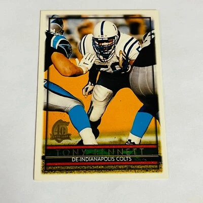 Topps NFL Football 96 40th Anniversary #211 Tony Bennett - Image 1 of 2