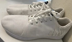 NOBULL Cross Training Shoes White Mens Size 12.5 — W 14 Ivory Uppers and Sole - Picture 1 of 5