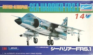 Crown 1/144 Jet Series. British Royal Navy Fighter See Harrier FRS.1 (#14) - Picture 1 of 2