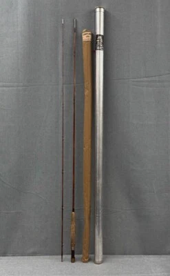 Cortland 444 7' 6", 4 pesos, #7 línea caña de bambú impregnada con estuche Foto 1 de 4
