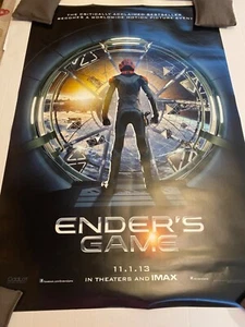 Póster de película promocional de doble cara 2013 de Ender's Game 40"" por 27"" 50 - Imagen 1 de 2