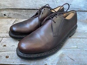 Heinrich Dinkelacker Norvegese Goyser braune unifarbene Schnürschuhe Derby UK9,5 - Bild 1 von 20
