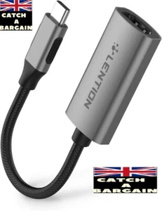 LENTION USB C to HDMI Adapter, 4K/60Hz Digital AV Converter (DK30) - Picture 1 of 7