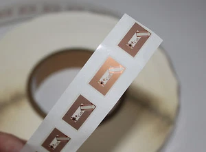 10 ZipNFC "Tiny" NFC Tags/Stickers wafer thin: NXP NTAG213 Android Windows HTC - Picture 1 of 2