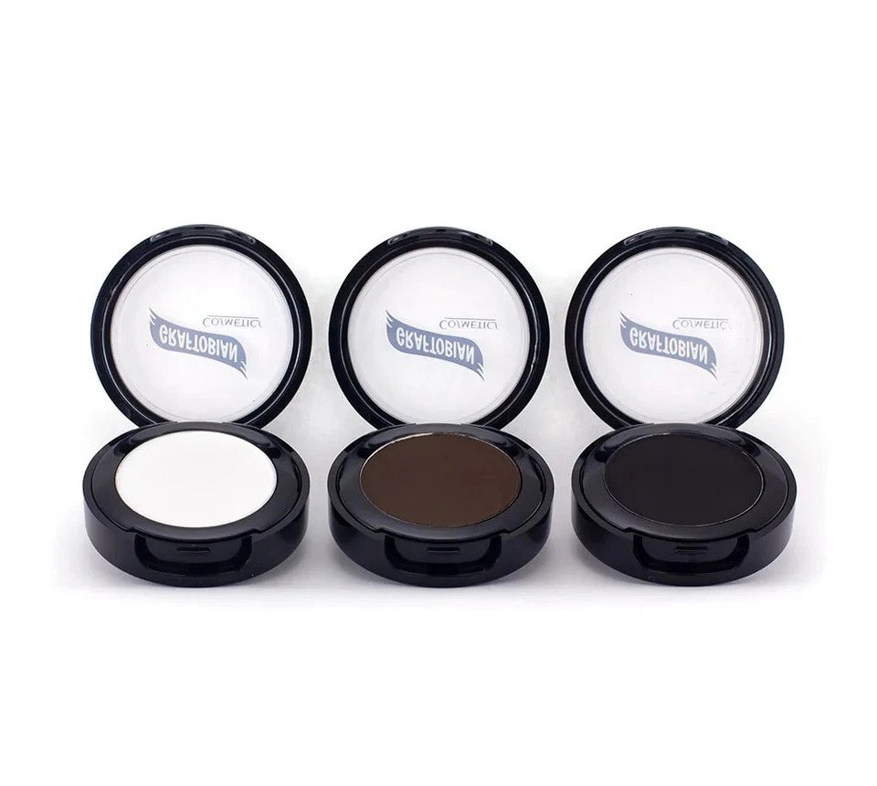 Graftobian Cake Eye Liner, Ultra HD Compacts Jet Black, Espresso, White ~Choose - Image 1 of 1