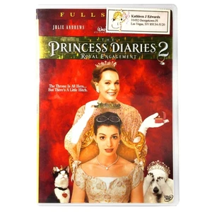 The Princess Diaries 2 (DVD, 2004, Full Screen) Like New!   Julie Andrews - Imagen 1 de 3