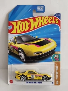 HOT WHEELS 95 Mazda RX-7 Drift 9/10 HW 70'S VS 90'S 1/64 Case H - Picture 1 of 7