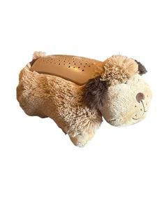Pillow Pets Dream Lites 12” Brown Puppy Dog Night Light Plush Works! - Picture 1 of 8