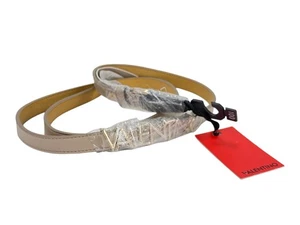 Valentino Classic Leather Belt, Womens Belt Size 100cm, Grey, New - Picture 1 of 12