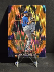 Panini Select 2023 - Premier Level Jackson Ferris #148 Orange Flash Prizm (RC) - Imagen 1 de 2