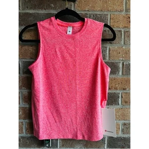Lululemon Women's Light Pink License To Train Classic Fit Tank Tops Size 2 NWT - Picture 1 of 5