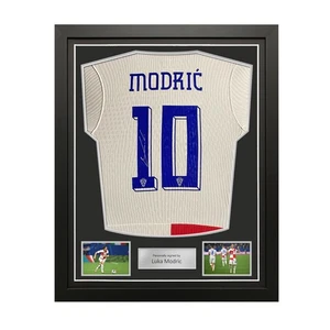 Luka Modric Signed Croatia 2024 Authentic Match Football Shirt. Standard Frame - Picture 1 of 5