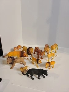 Löwen, Tiger, Cheeta, Panther Spielzeug Sammlerstücke Konvolut - Bild 1 von 6