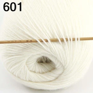 NEW Sale Luxurious Soft 50g Mongolian Pure Cashmere Hand Knitting Wool Yarn 01 - Picture 1 of 14