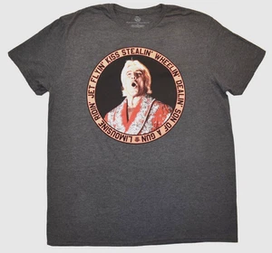 Camisa Ric Flair Para Hombres Kiss Stealin Jet Flyin Wheelin Dealin Hijo de la Nueva Grande - Imagen 1 de 5