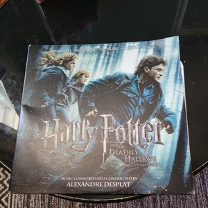 Harry Potter Deathly Hallows Pt 1 GREEN YELLOW COLOR VINYL 2xLP LIMITED Edition - Picture 1 of 5