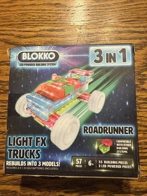 Camiones de efectos ligeros Blokko Morphs en 3 modelos Roadrunner 3 en 1 Foto 1 de 3