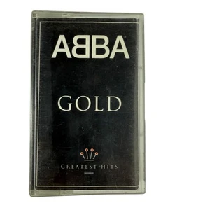 ABBA Gold Greatest Hits Philippines Paper Label Cassette Tape Vintage - Picture 1 of 9