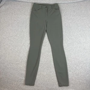 Lululemon City elegante 5-Pocket-Hose schmale Passform hoher Bund Damengröße 27 grau salbei - Bild 1 von 9